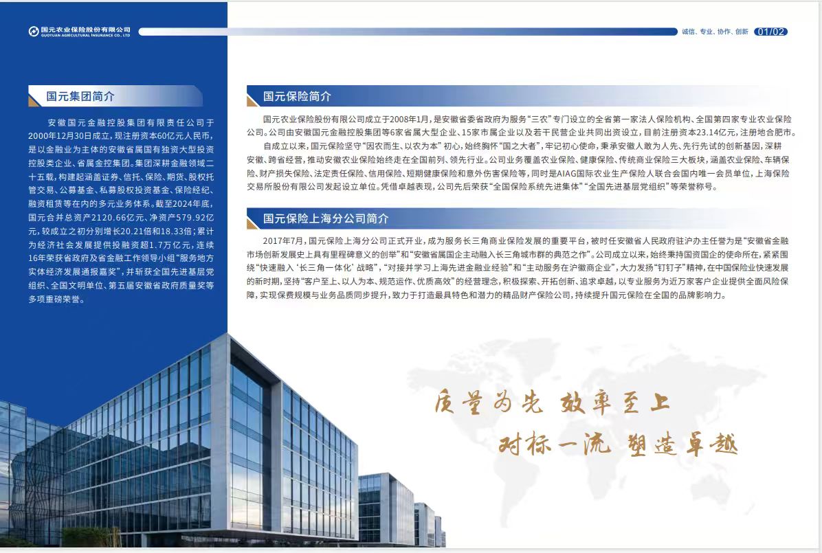 国元集团与国元保险简介